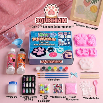 Squishiaki™ — Kreatives DIY-Squishy-Set