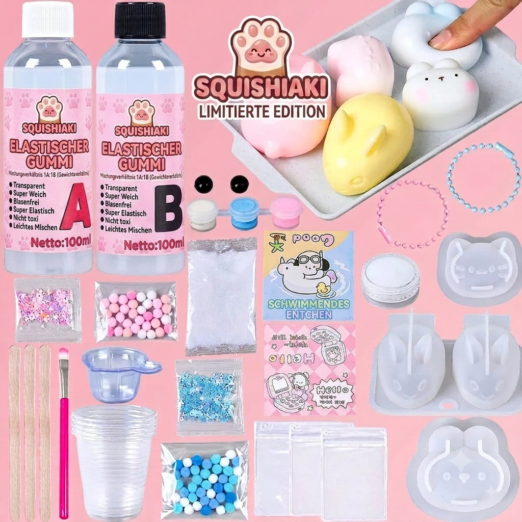 Squishiaki™ — Großes limitiertes Tier-Set